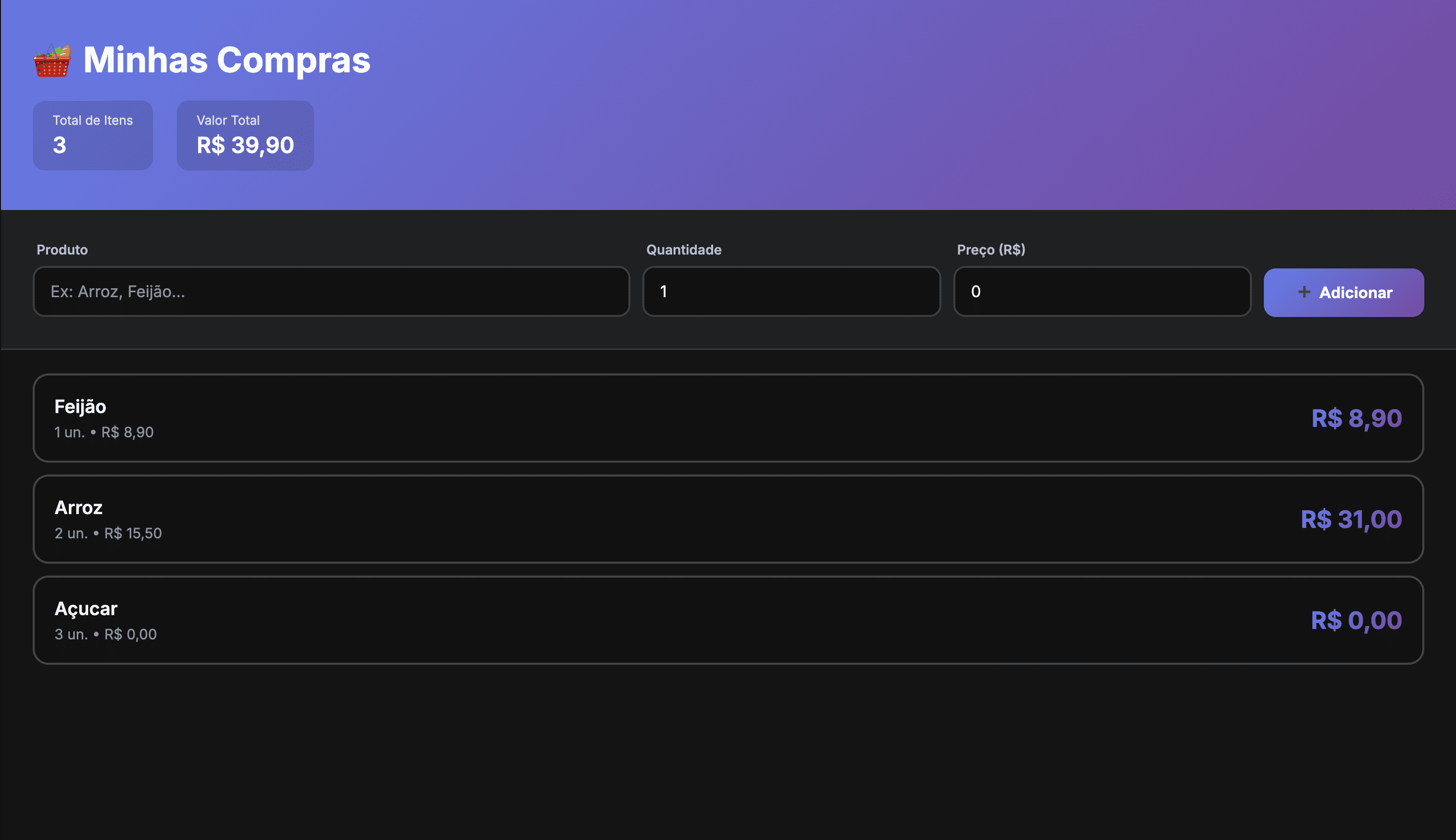 Lista de Compras RPC